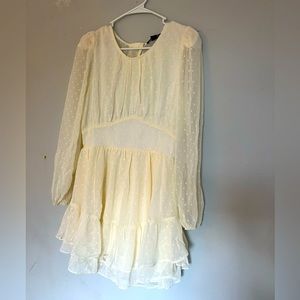 Vanilla colored dress from Forever 21